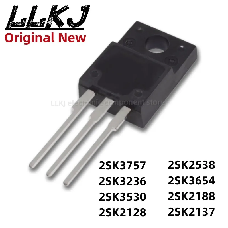 

1pcs 2SK3757 2SK3236 2SK3530 2SK2128 2SK2538 2SK3654 2SK2188 2SK2137 TO-220F MOS FET