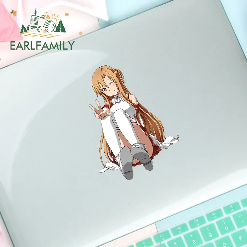 EARLFAMILY 13 см x 10 1 для привлекательных мультяшных креативных автомобильных наклеек