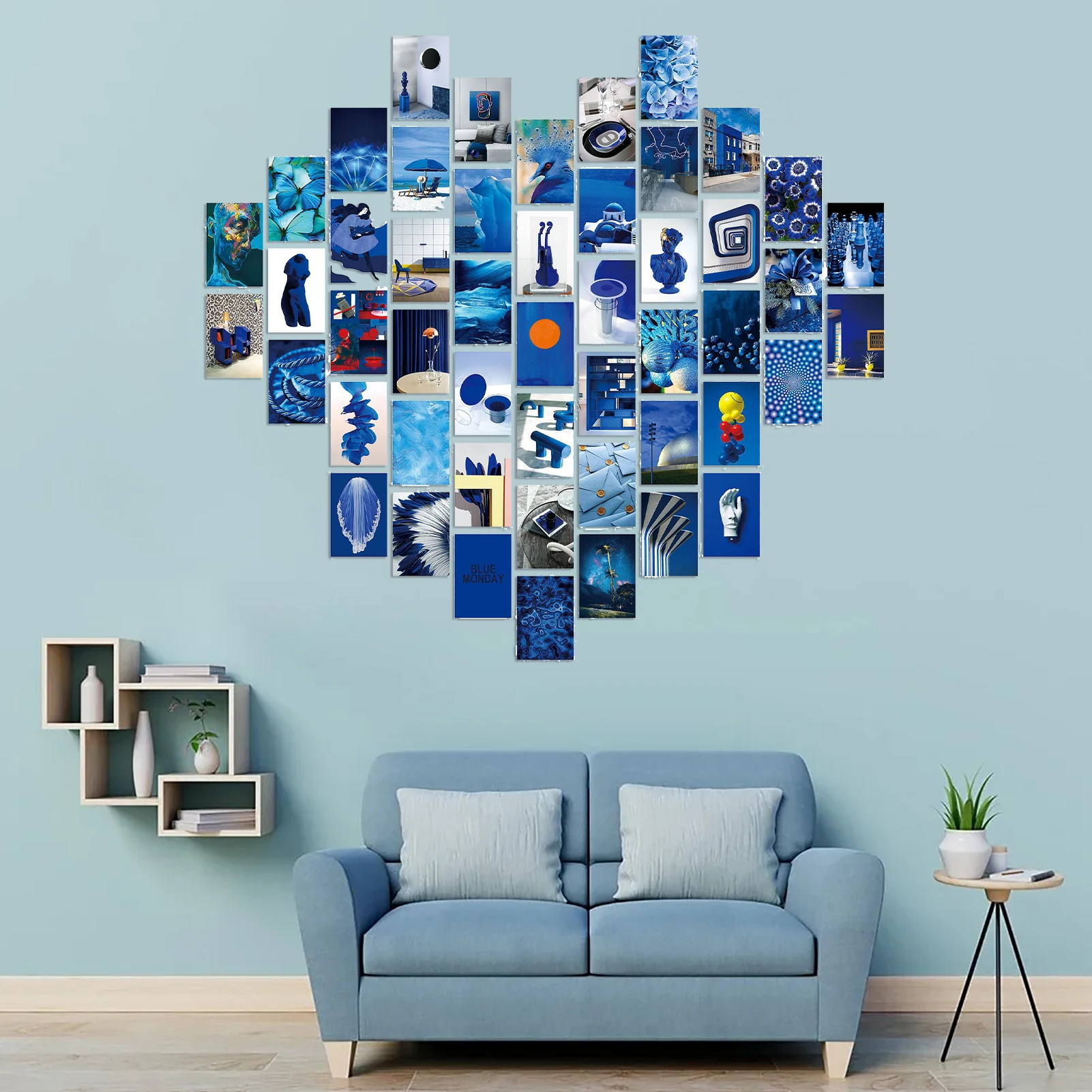 

50 PCs Wall Collage Kit Posters Vintage Photo Aesthetic Posters Wall Collage Cards Cute Retro Vintage Home Decorations