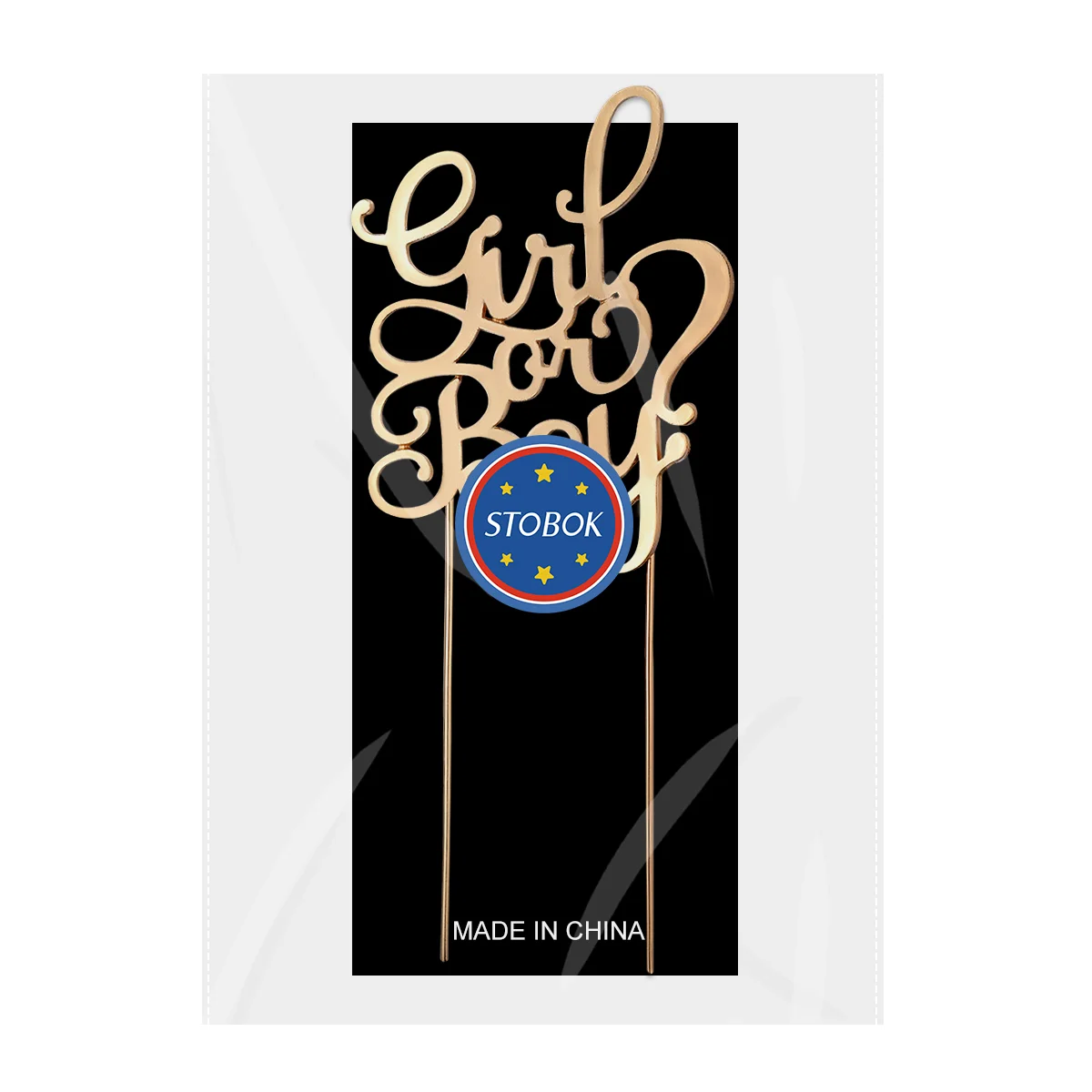 Декор для вечеринки STOBOK топпер торта на день рождения девочек или мальчиков