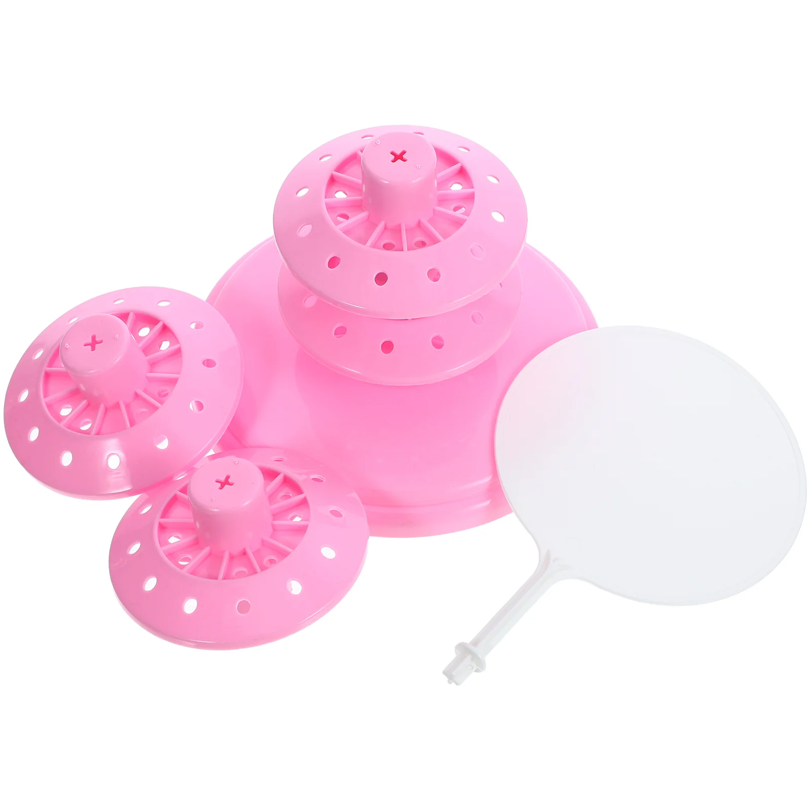 Подставка для ватных конфет леденец держатель торта деревянная настольная