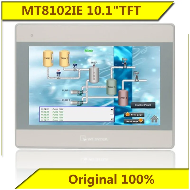

Тачскрин MT8102IE 10,1 "TFT, для замены 6100/8100 дисплея с диагональю 10 дюймов, интерфейс" человек-машина"