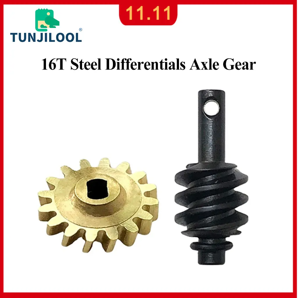 

16T Steel Differentials Axle Gear for 1/24 RC Crawler Car Axial SCX24 AXI90081 AXI00002 AXI00001 AXI00004 Upgrade Parts