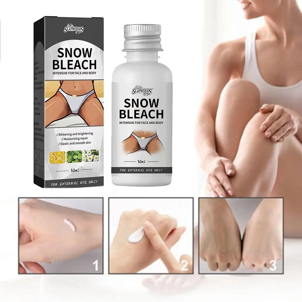 

Snow Bleach Cream Underarm Knee Private Parts Bleaching Care Dark Dullness Spots Remove Whitening Moisturizing Skin Product L5W5