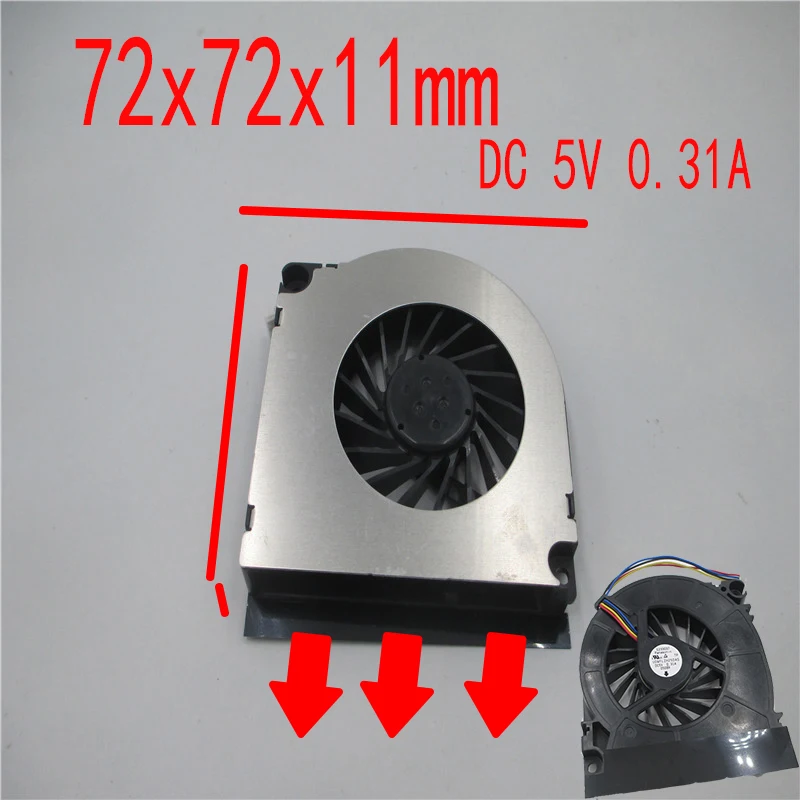 Вентилятор для видеокарты DC 5V 7210 6010 UDQFLZH25DAS UDQFRZH15DAS UDQFRZH17DAS UDQFZYH06DAS 3 шт. | Компьютеры