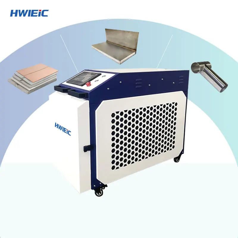 Ручная волоконная лазерная сварка Hwleic очистка резка углеродистая сталь MAX