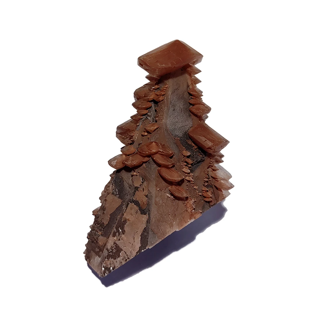 

C3-8B Natural New Kind Red Calcite Mineral Crystals Specimens Form Daye City Hubei Province CHINA