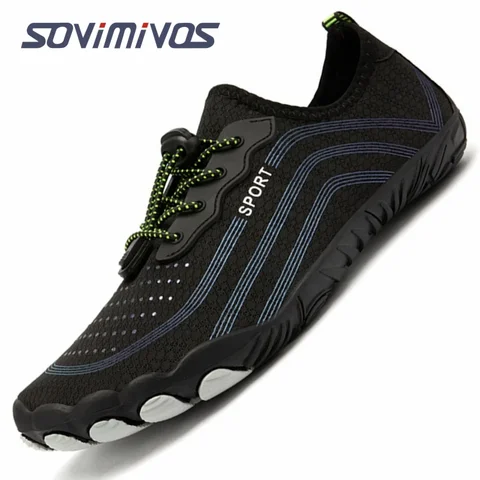 Мужская обувь для босиком, легкая прогулочная обувь, гибкие кроссовки с широким носком и нулевым падением для мужчин, летняя минималистичная повседневная обувь