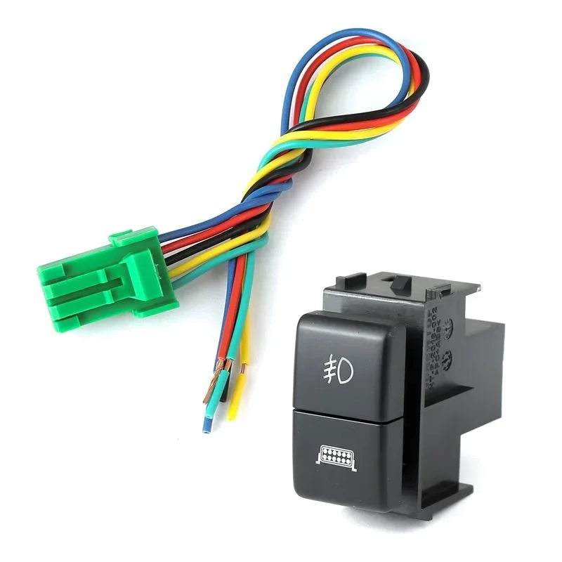 

Автомобильный светодиодный DRL двойной переключатель противотуманных фар радарный дифференциальный переключатель для Nissan Tiida Qhashqai X-TRAIL Patrol Y62 2008-2014