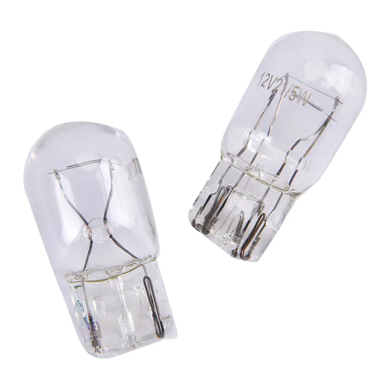 

2pcs T20 7443 7440 Signal Light Halogen Bulb Clear Glass Daytime Running Lights
