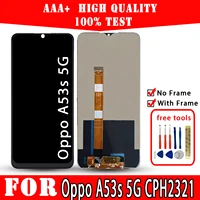 lcd for oppo a53s 5g cph2321 display premium quality touch screen replacement parts mobile phones repair free tools