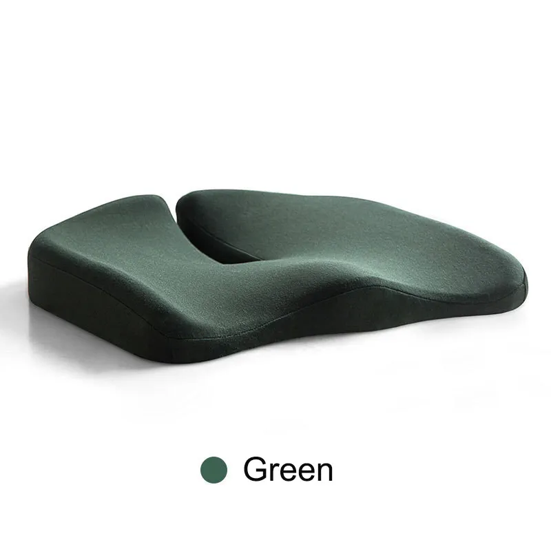 

Подушка сиденья для длительного сидения на стуле, очень плотная пена с эффектом памяти, облегчает геморрои, Coccyx, ишиаса