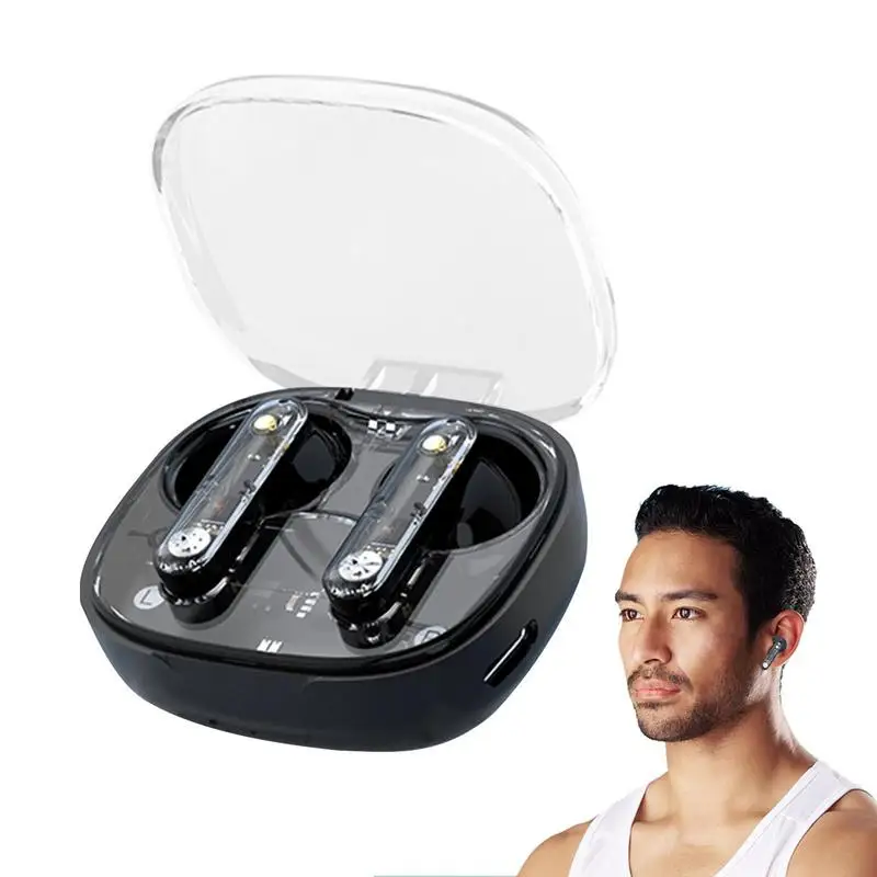 

Wireless In-Ear Headphones Touch Control Wireless Headphones In Ear Headset Call Noise Reduction HiFi Stereo Earbuds With