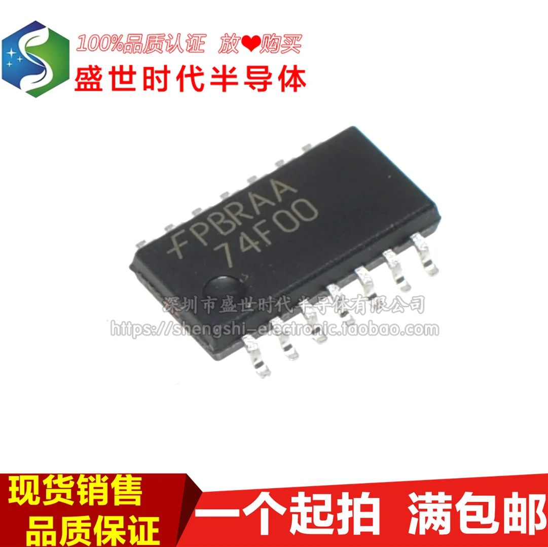 

10 шт./партия 74F00SJX 74F00 SN74F00NSR SOP14 5,2 мм