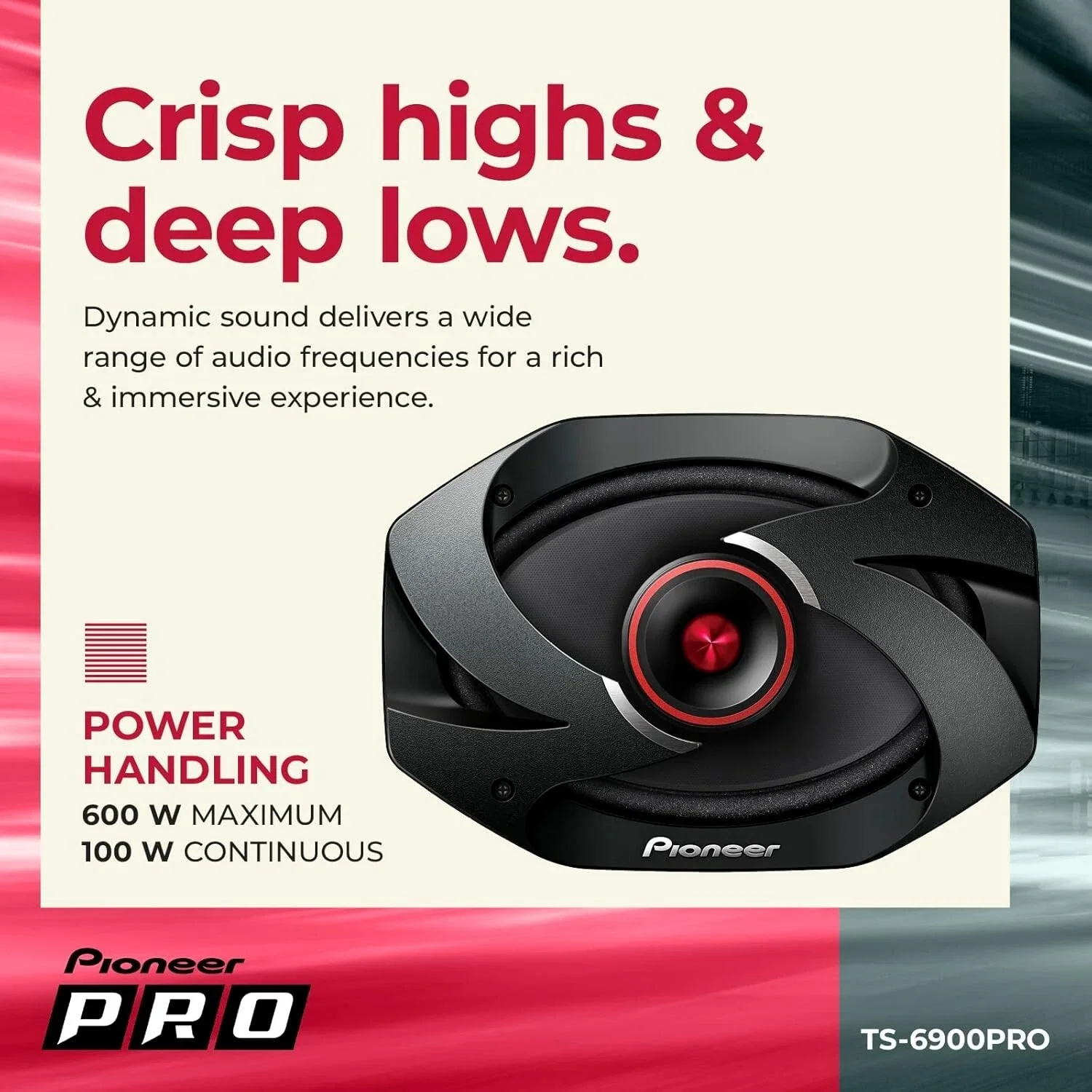 Фото Pioneer TS-6900PRO 6X9 