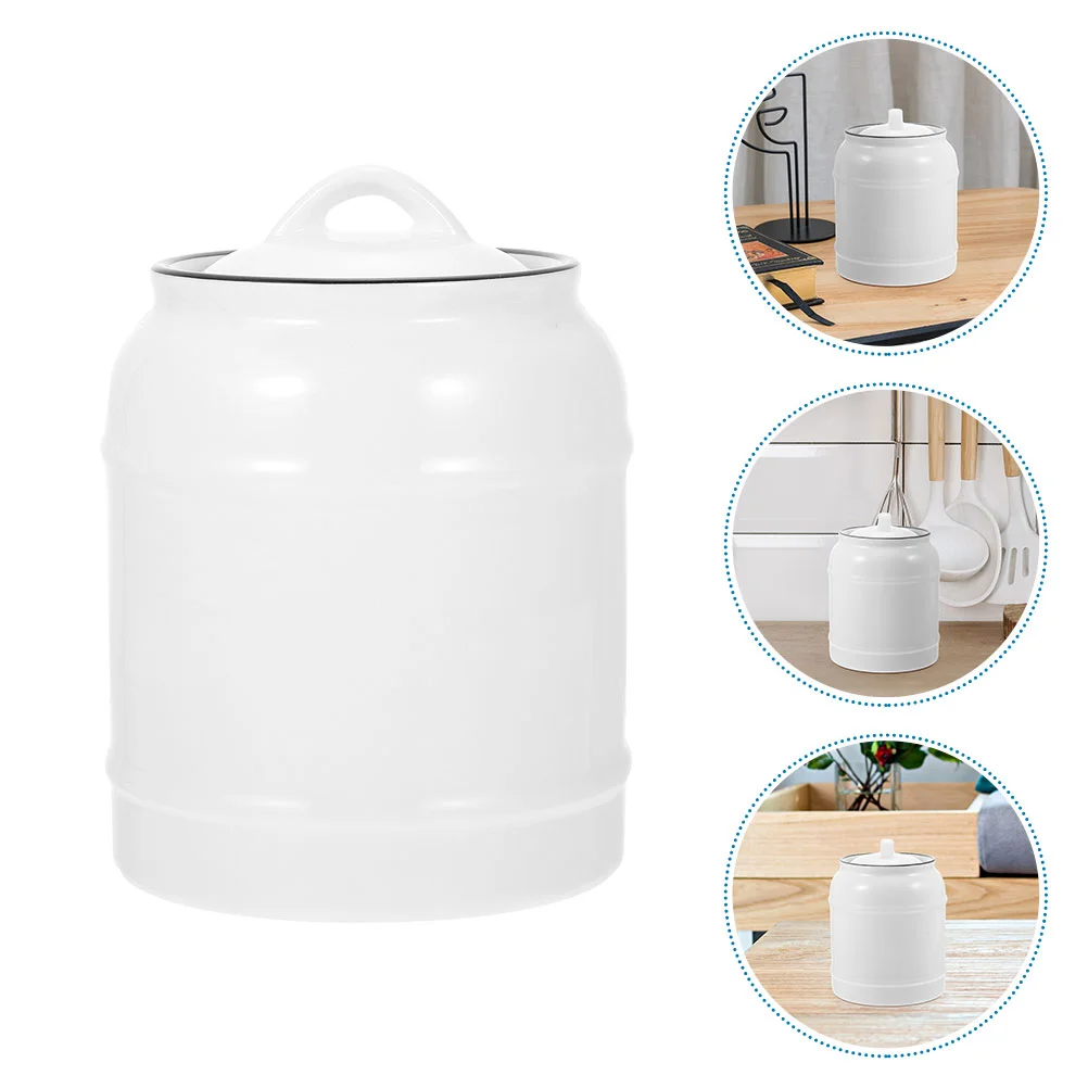 

Ceramic Airtight Jar Coffee Storage Jars Sealed Containers Food Cookie Kitchen Ceramics Loose Tea Canisters Sugar Cereal