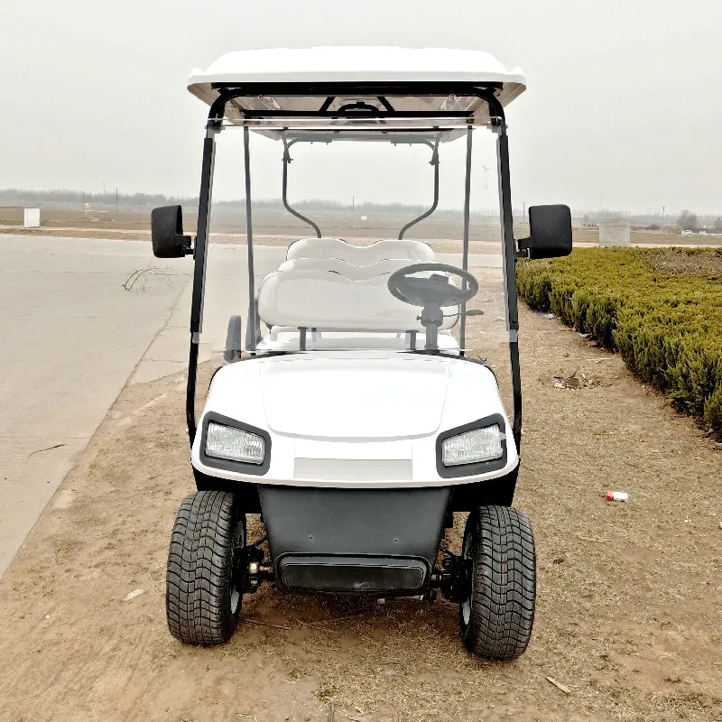 

China Factory Electric Golf Cart For Sale Comfortable 4/6 Seat Club Leisure Sightseeing Patrol Car