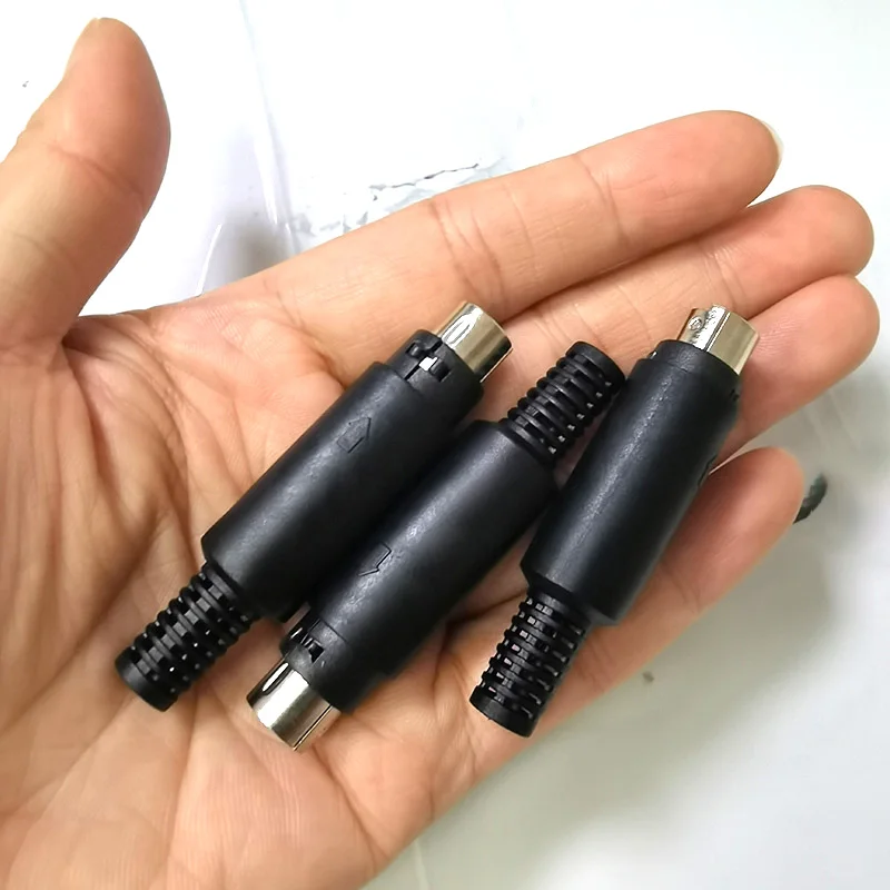 Мини-вилка DIN 3/4/5/6/7/8 PIN для крепления кабеля на шасси штекер разъем 3-контактный