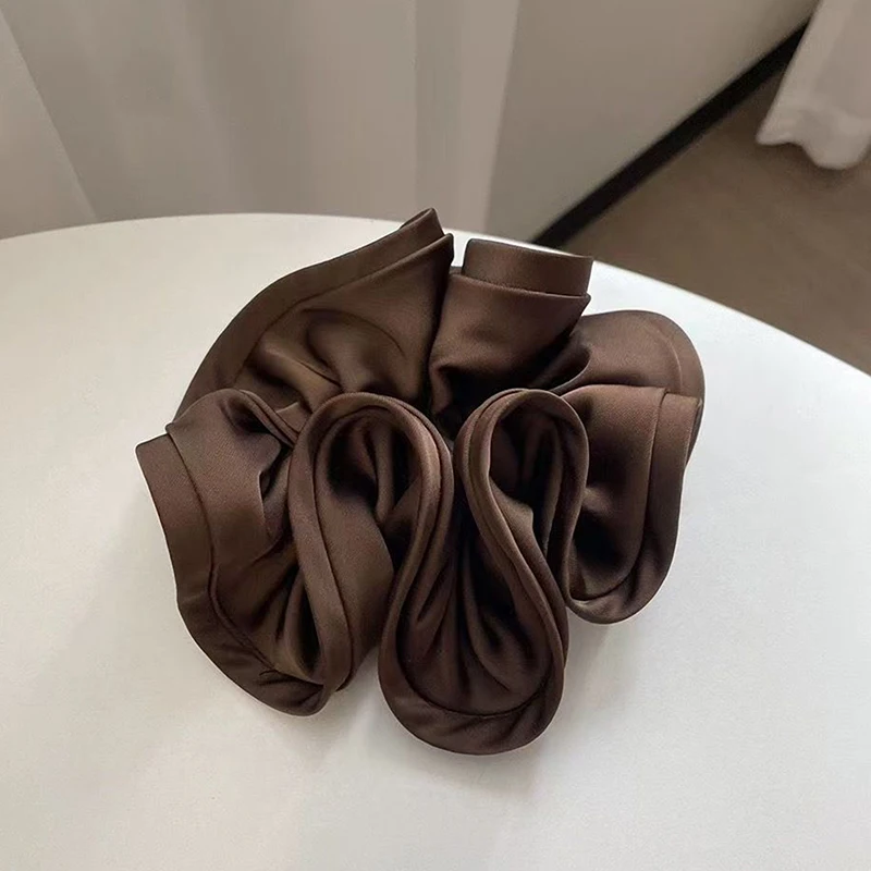 Элегантная французская резинка для волос в стиле ретро модные темпераментные