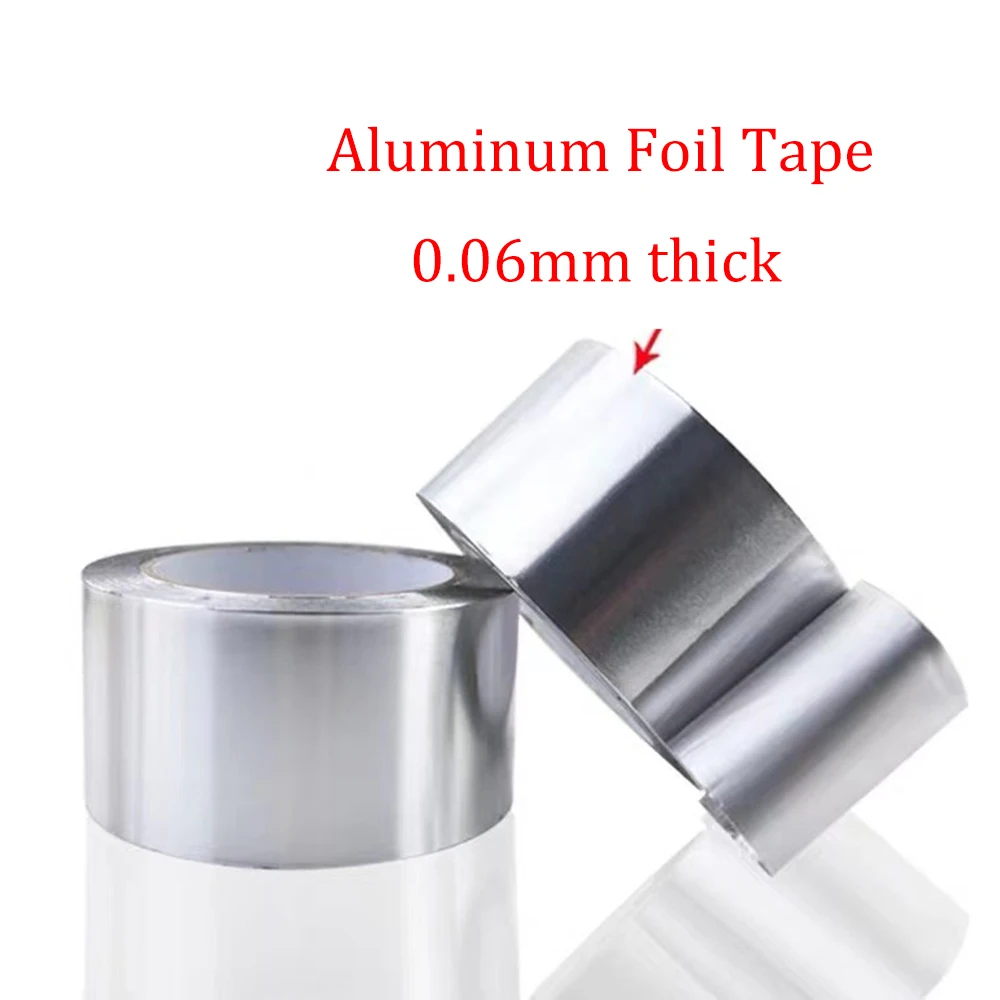 

High Temperature Resistant Smoke Exhaust Pipe Sealing Kitchen Cauldron Leak Proof Sunscreen Heat Insulation Aluminum Foil Tape