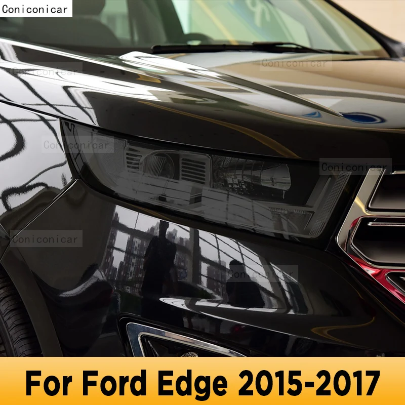 

For Ford Edge 2015-2017 Car Exterior Headlight Anti-scratch Front Lamp Tint TPU Protective Film Cover Repair Accessories Sticker