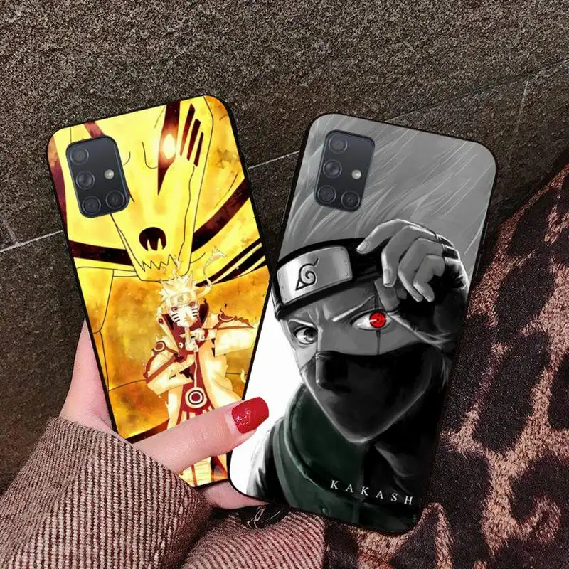 

Anime Naruto Sasuke Kakashi Gaara Phone Case For Samsung Galaxy A52 A21S A02S A12 A31 A81 A10 A30 A40 A50 A70 A80 A71 A51 5G