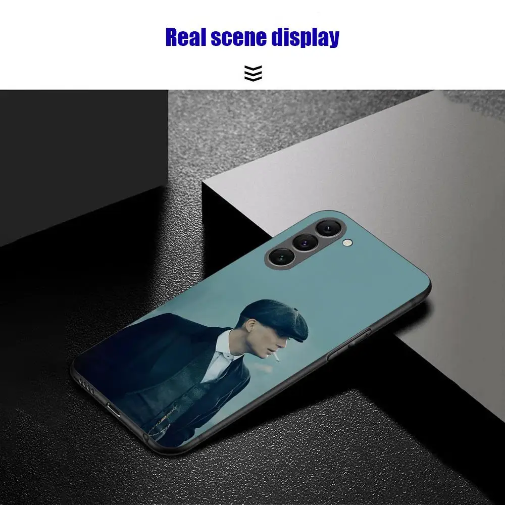 Чехол для телефона Peaky B-Blinders Tommy TV Hot Samsung Galaxy S25 S24 S23 S22 S21 S20 Plus Ultra Note20 мягкий черный