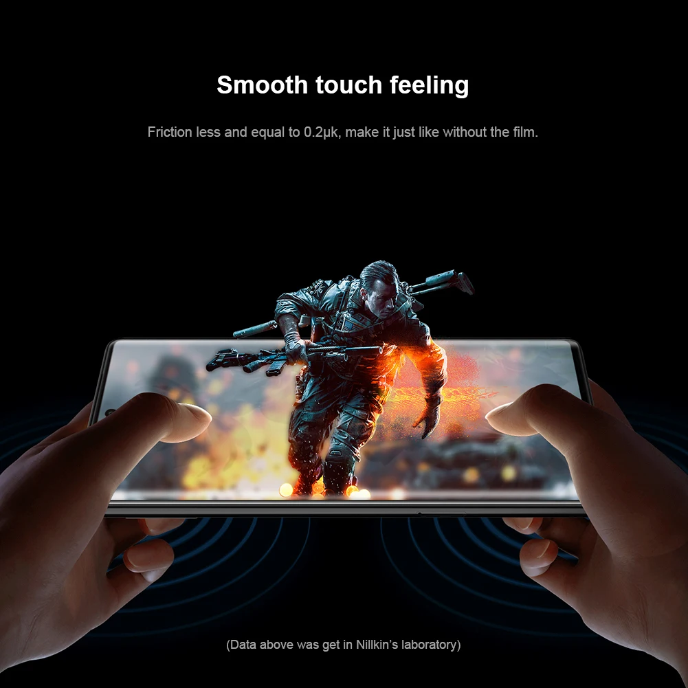 NILLKIN For Google Pixel 7 Pro Protective Film 2 PCS Impact Resistant Curved Screen Protector For Google Pixel 7 Pro Soft Fiim