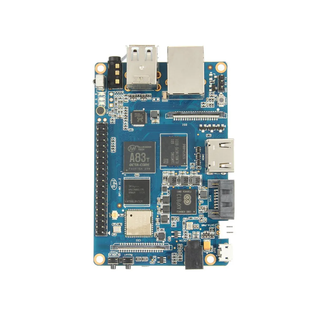 Banana Pi BPI M3 A83T Octa-Core (8-ядерный) 2G LPDDR3 + 8GBEMMC Плата разработки с открытым исходным