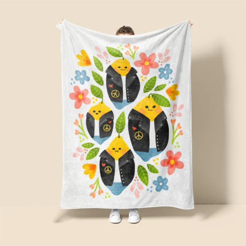 Домашнее украшение плюшевое одеяло для дивана аниме животное покрывало на