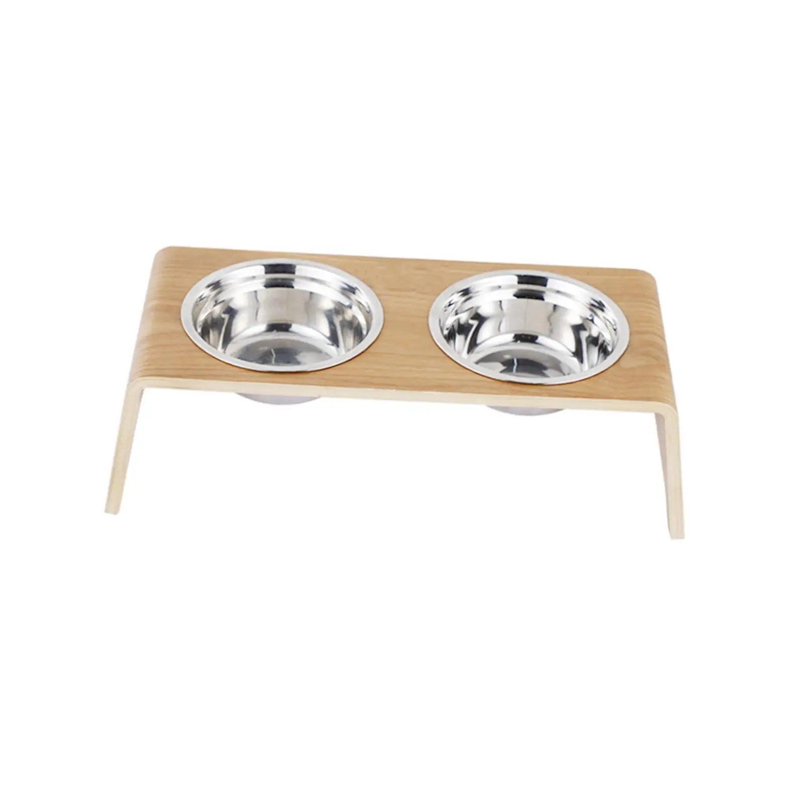 

Raised Pet Bowls Nonslip Feeding Bowl Stable for Indoor Dog Water Drinking Bowl