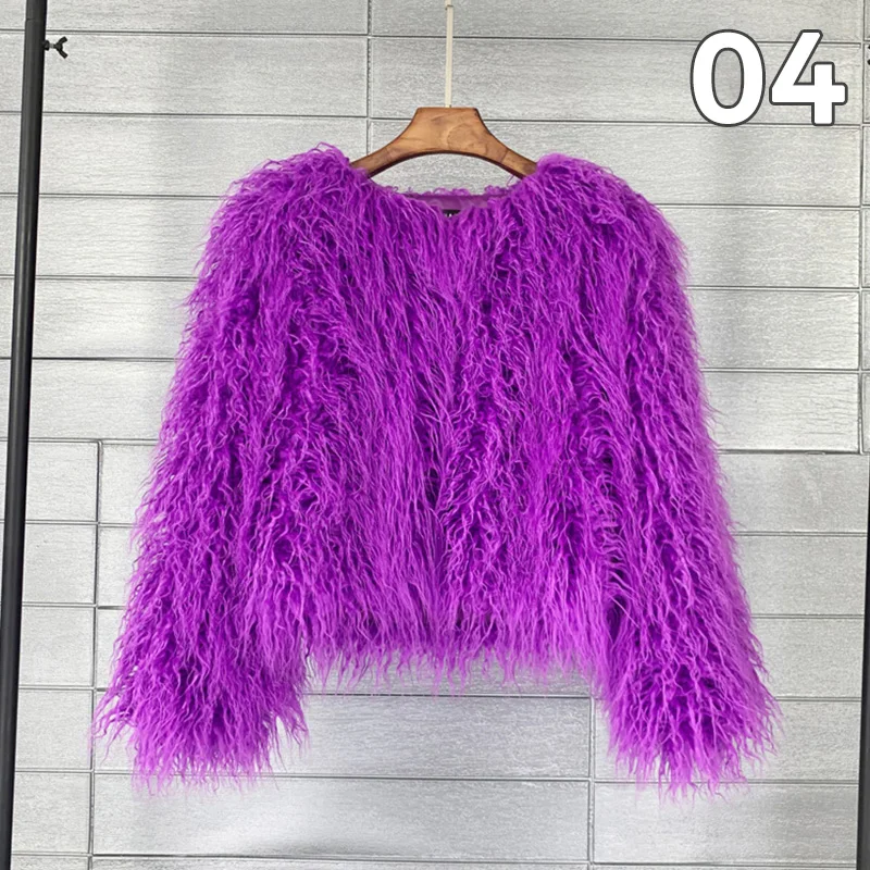 Женская накидка из искусственного меха