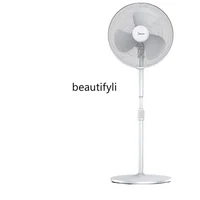 zqElectric Fan Floor Fan Household Large Wind Table Vertical Shaking Head Energy Saving Mute Seven-Leaf Electric Fan