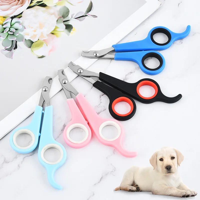 

Stainless Steel Pet Nail Scissors Dog Nail Grinder Cat Nail Clipper for Small Pet Cat Grooming Tools Puppy Nail Clipper Cutter