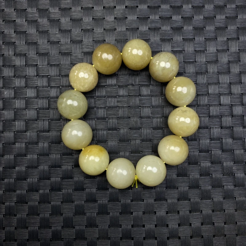 Hetian Jade Qiemo сахарный браслет для мужчин и женщин простой из натурального нефрита с