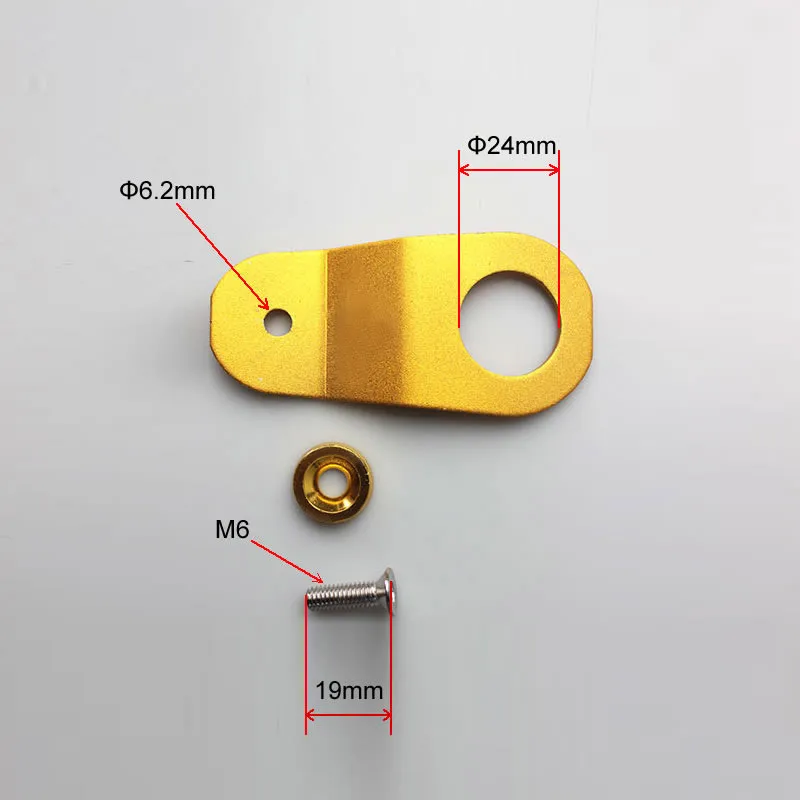 Черная алюминиевая прокладка радиатора с винтом для 96-00 Civic EK