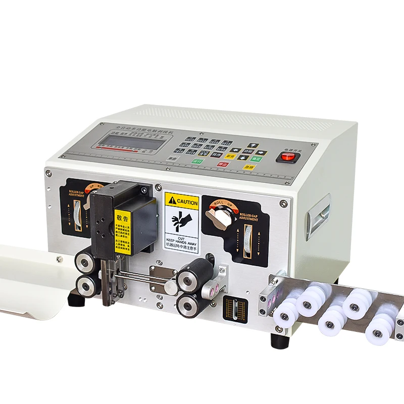 Полностью автоматическая машина для зачистки проводов компьютера с плетеным