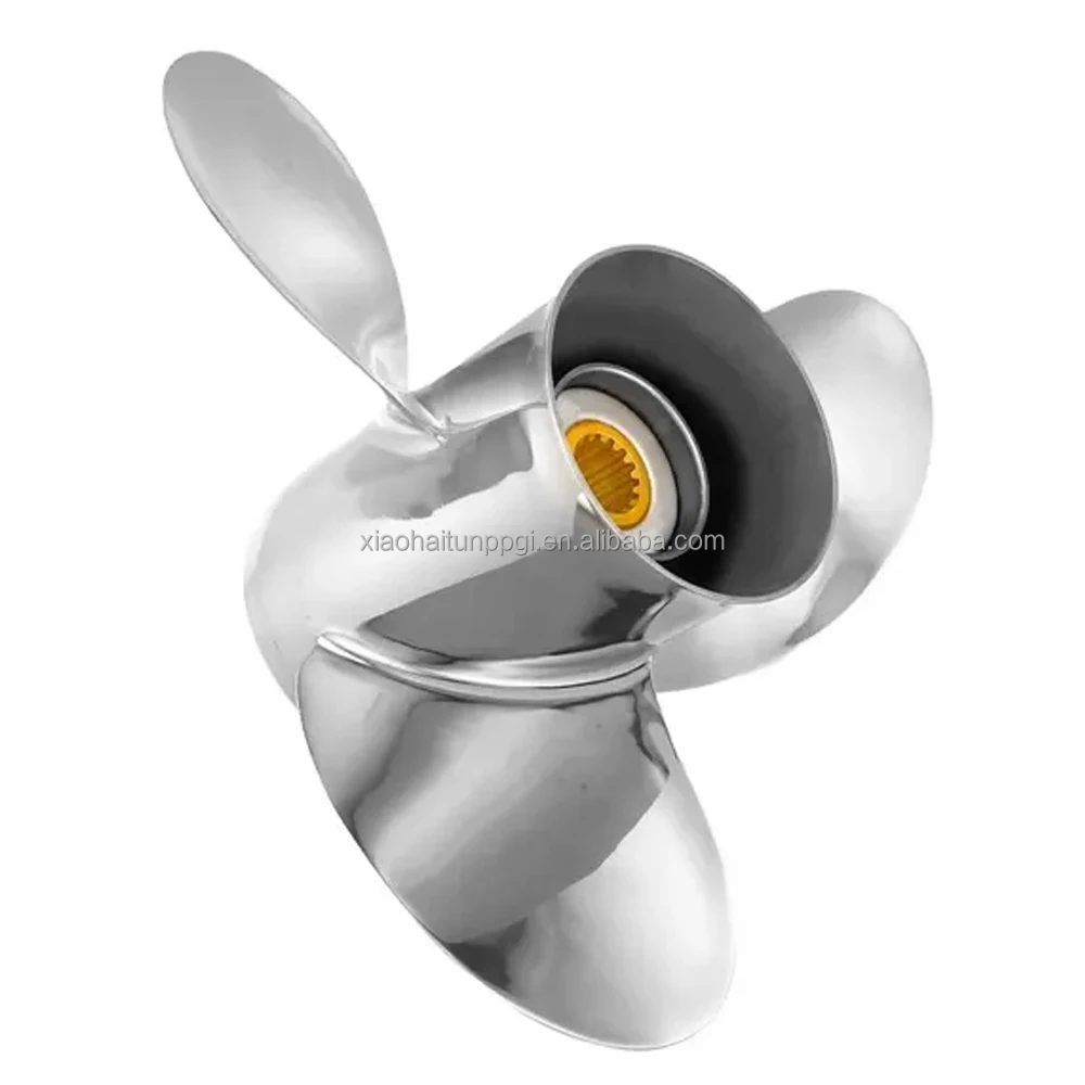 

Boat Accessories Boat Propeller Marine 4 Blades Stainless Steel Silver OEM Service R15 V3 Aluminum Alloy 1 PC