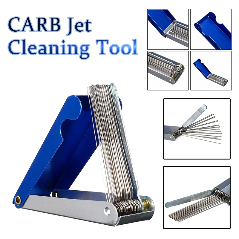 Cleaner Set Motorcycle Car Carburetor Jets Cleaning Tool