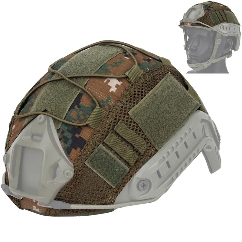 

Tactical Paintball Helmet Cover Airsoft Cs Shooting Fast PJ MH Helmet Covers Hunting Wargame Helmets Accessories