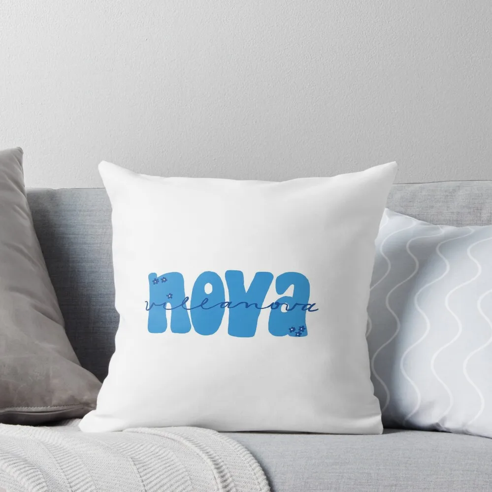 Голубая декоративная подушка в стиле ретро от Villanova Nova Nation Набор декоративных