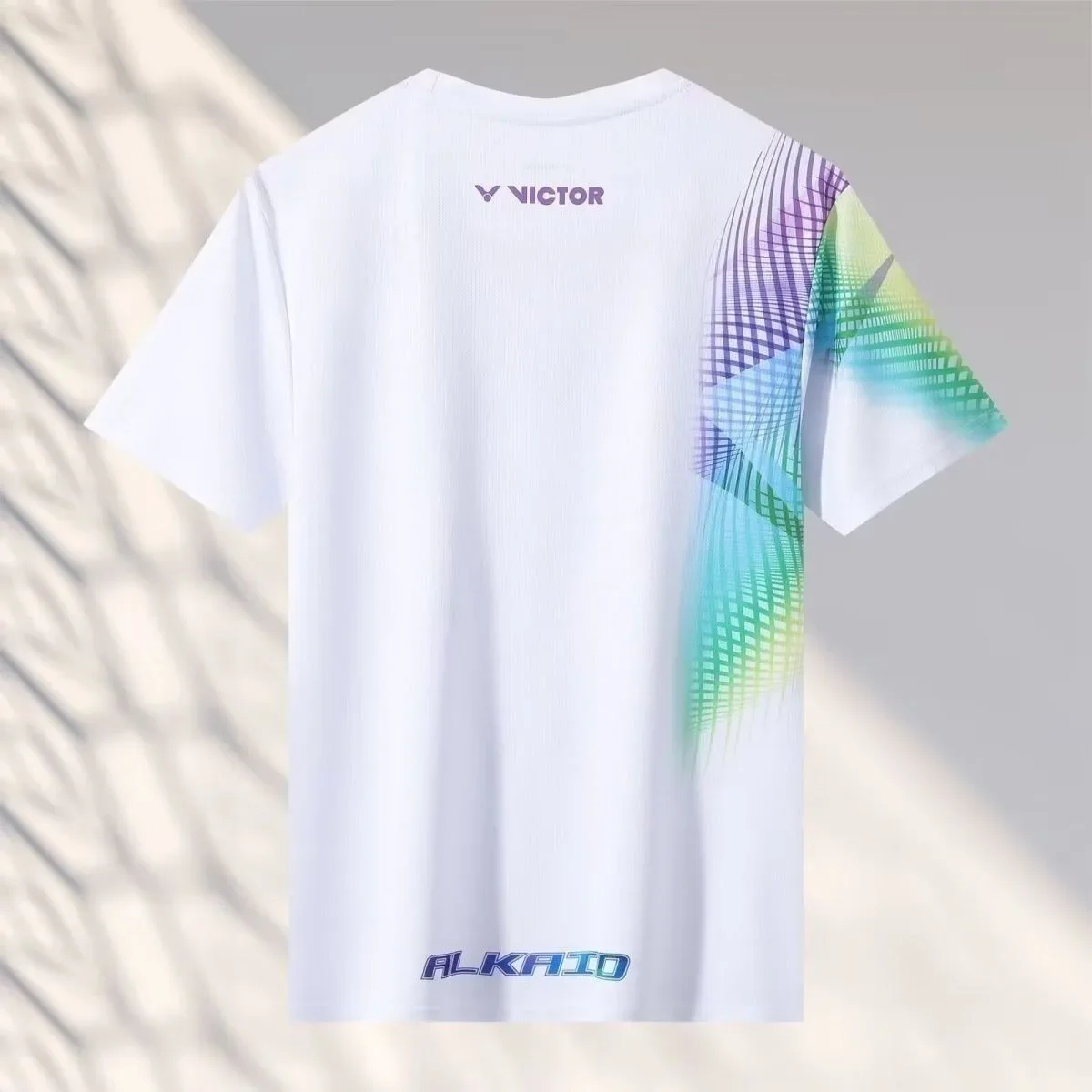 Мужская и женская футболка для бадминтона VICTOR быстросохнущая одежда настольного