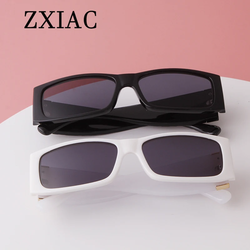 ZXIAC модные солнцезащитные очки с леопардовым принтом в маленькой квадратной