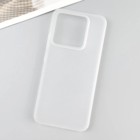 Для Xiaomi 15 Ultra 15 14 Pro Ultra 13 Тонкий жесткий чехол для телефона с матовой геометрической матовой полосой, стильный чехол с защитой от отпечатков пальцев