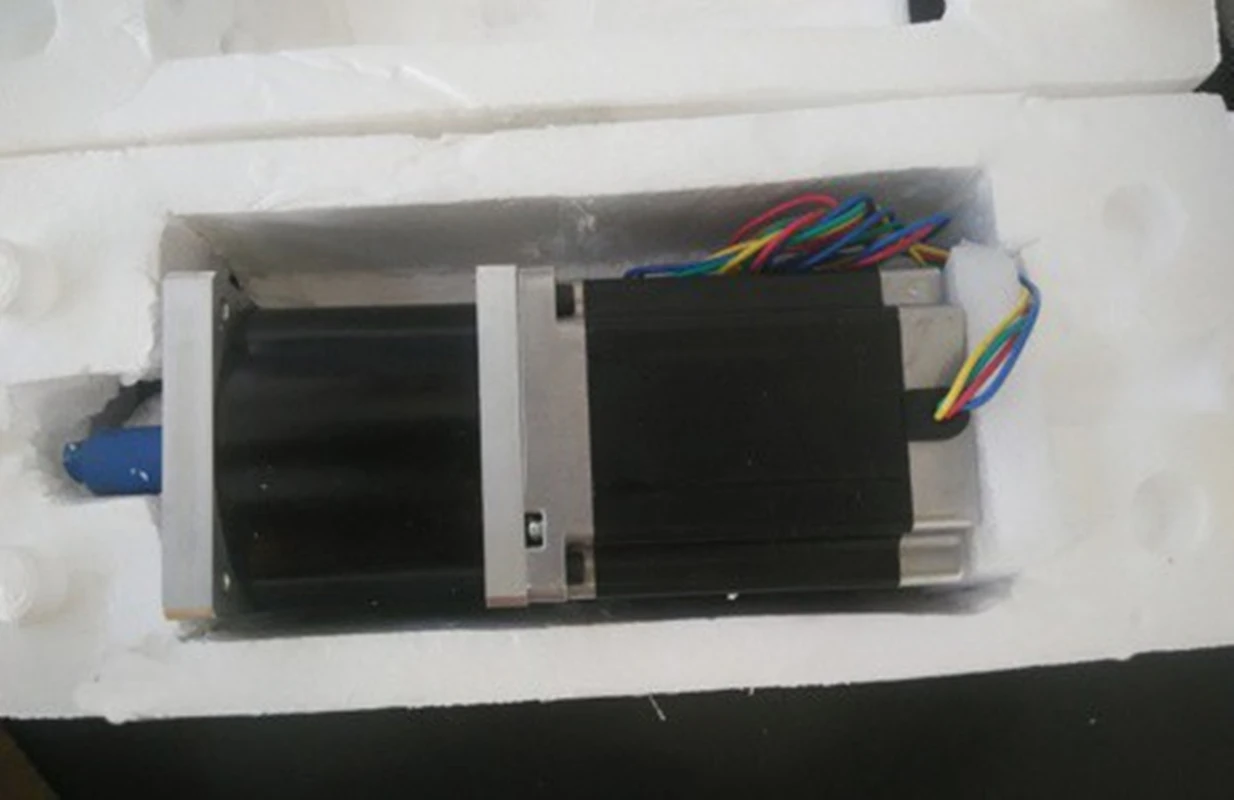 Планетарный шаговый мотор NEMA 34 Длина двигателя 126 мм передаточное число 15:1 20:1 25:1