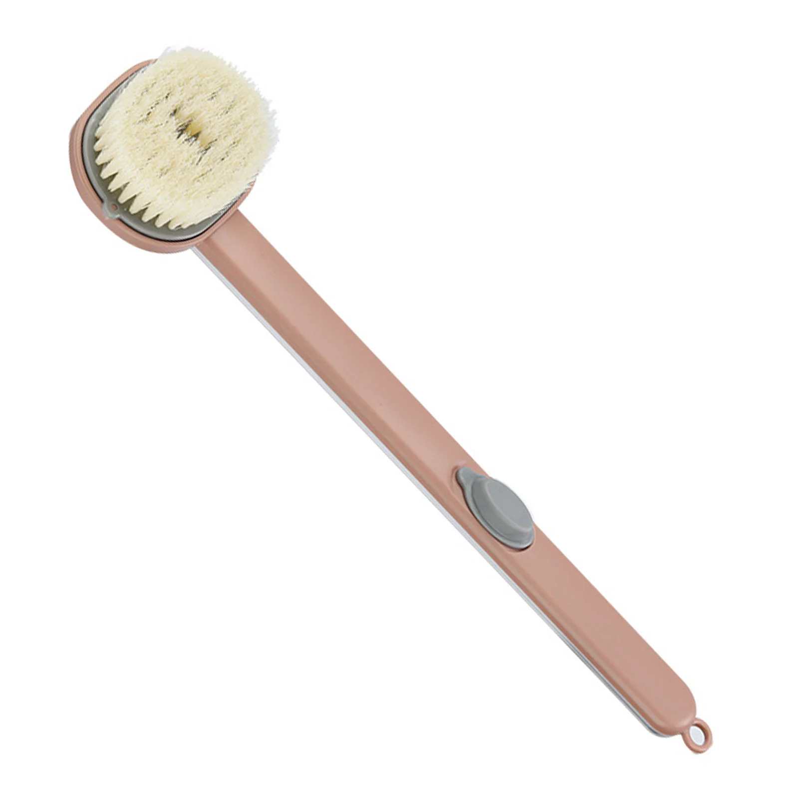 

Long Handle Shower Brush Body Scrubber For Back Body Cleaning Massage Brush Storable Body Wash Back Brush For Showering Back