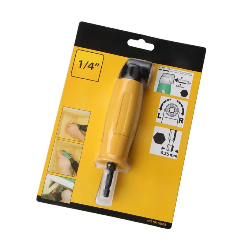 

Power Screwdriver Drill Attachment Adapter 90 Degree Right Angle Electric Drill