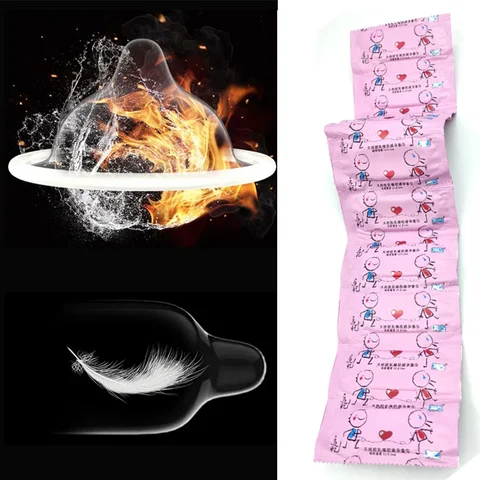 10 шт. Ультра тонкие презервативы для контрацепции Мужской рукав для пениса для взрослых интимные товары большие резиновые презервативы для стимуляции точки G