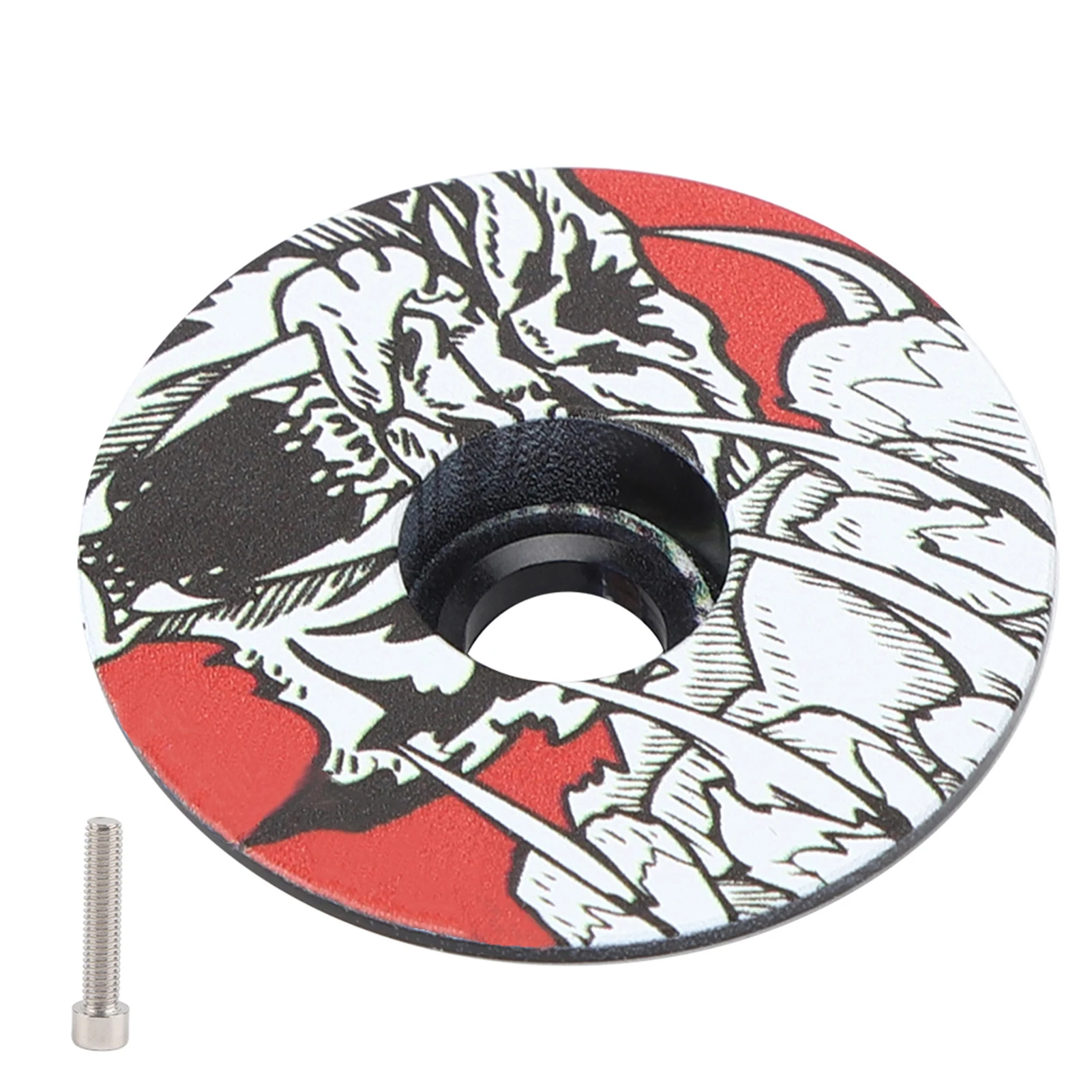 

ZTTO Aluminium Alloy Bicycle Headset Covers Front Fork Upper Cover Flattop for Mountain Road BikeA