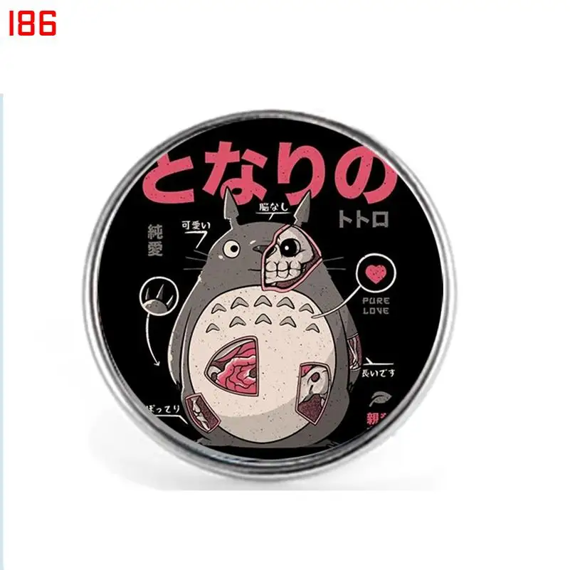 

Броши TOTORO 00186, булавка, ювелирный аксессуар, индивидуальная брошь, модные значки на лацкан